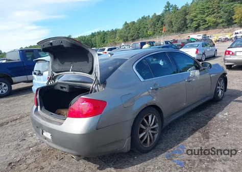 2007 Infiniti G35X из США, поврежденный, VIN JNKBV61F47M811849
